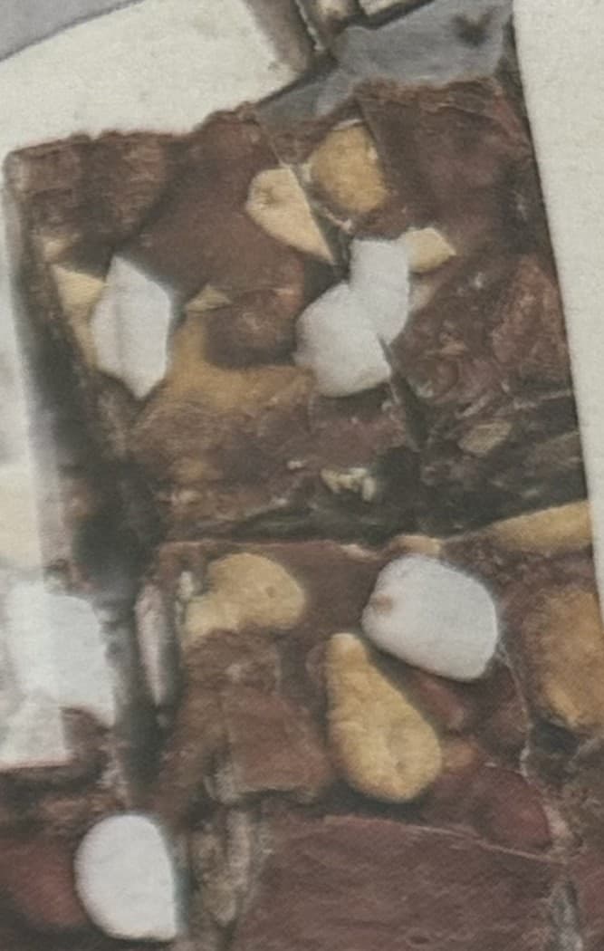 Rocky road med pepparkakssmak